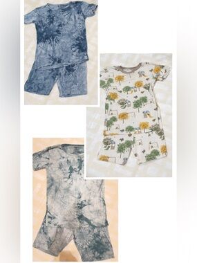 Kids 3 Summer Pajama Bundle 8/9